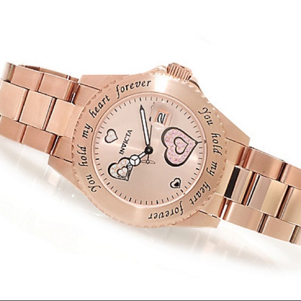 Invicta Women's Angel Quartz Watch w/ Travel Box